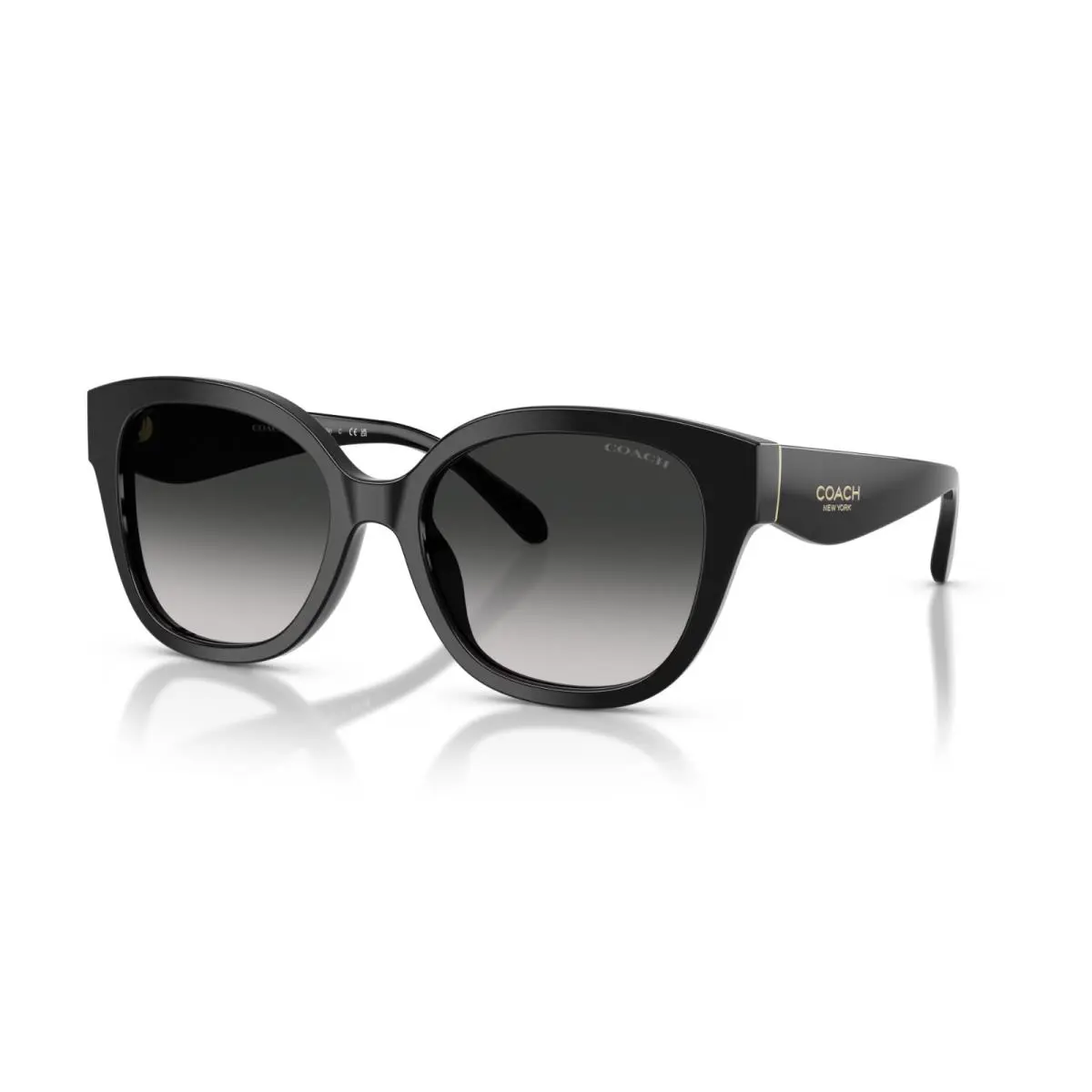 Coach HC8438U 500287 Black - Grey 56mm Sunglasses / /