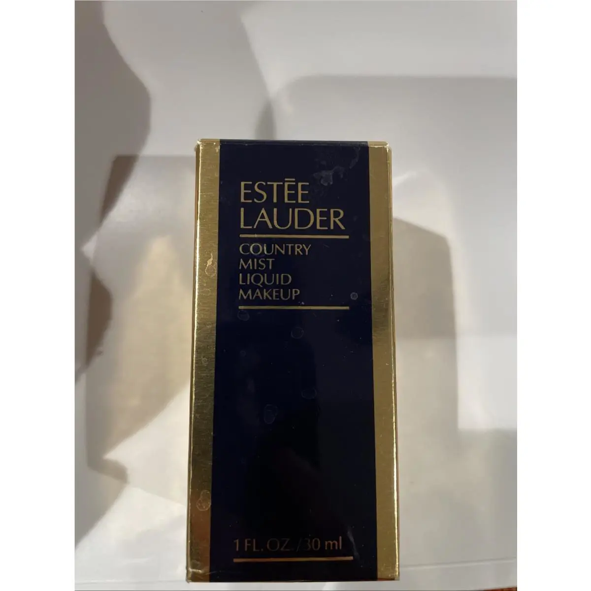 Estée Lauder Country Mist Liquid Makeup 09-G Warm Beige 1 OZ Rare Vintage