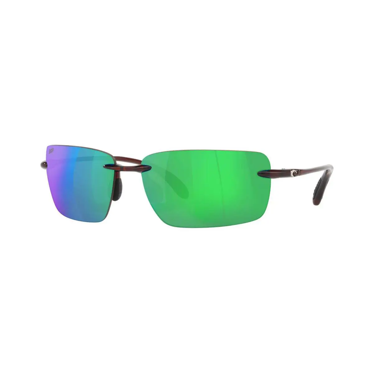 Costa Sunglasses-gulf Shore-shiny Tortoise/green Mirror-580P