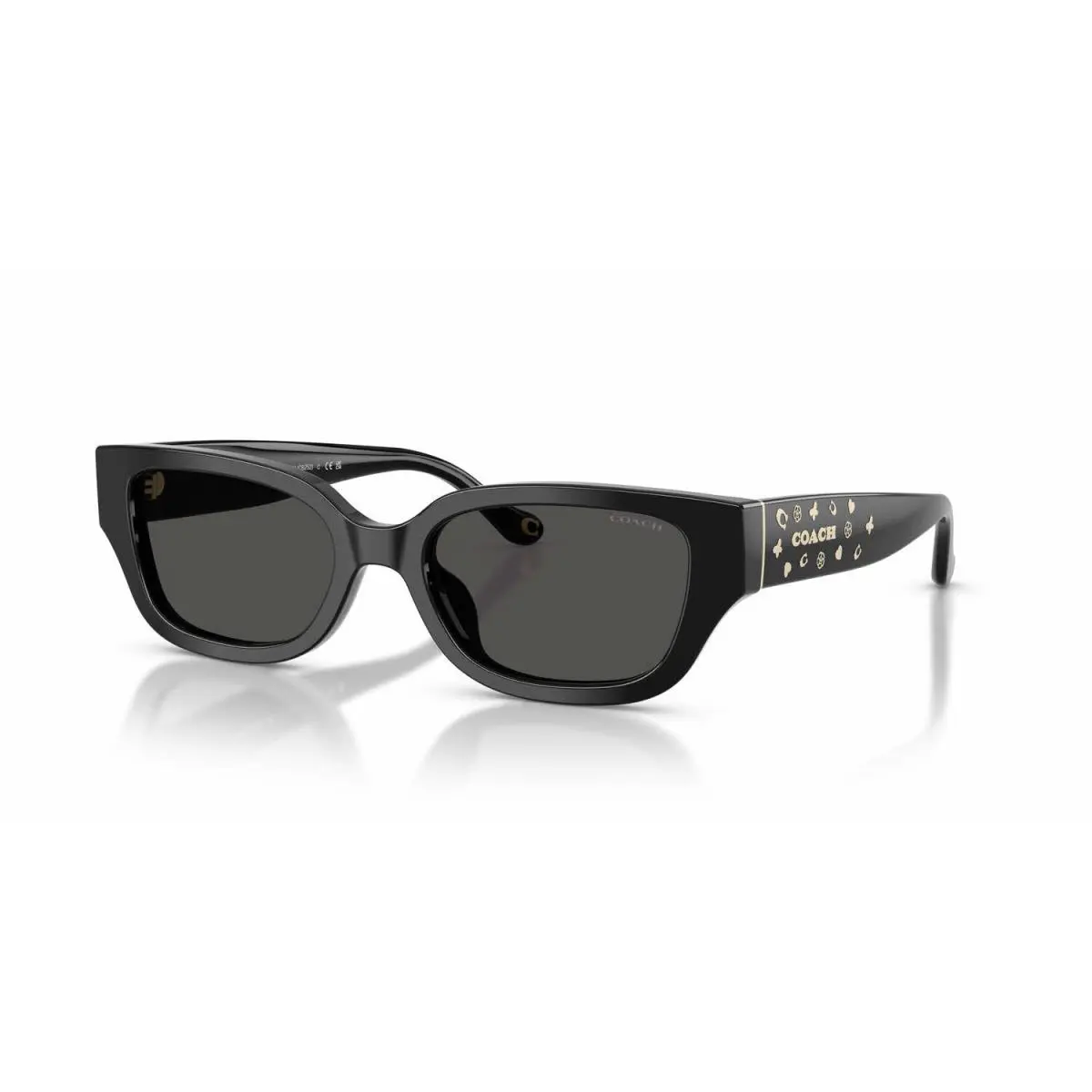Coach HC8439U 500287 Black - Grey 53mm Sunglasses / /