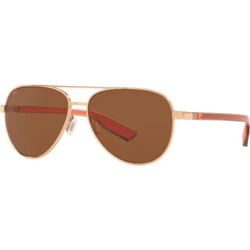 Costa Del Mar 06S4002 Peli 290 Shiny Rose Gold W/ Copper Silver Mirror 5