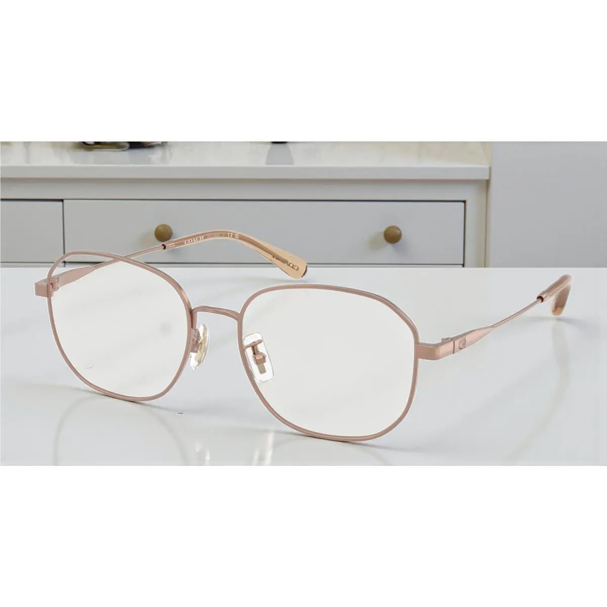 Coach HC5187D 9414 Satin Sand Demo Lens 54 mm Women`s Eyeglasses