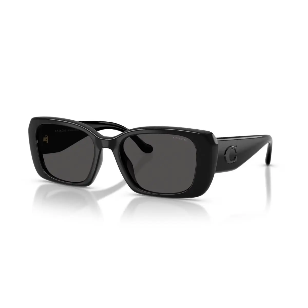 Coach HC8435U 500287 Black - Grey 54mm Sunglasses / /