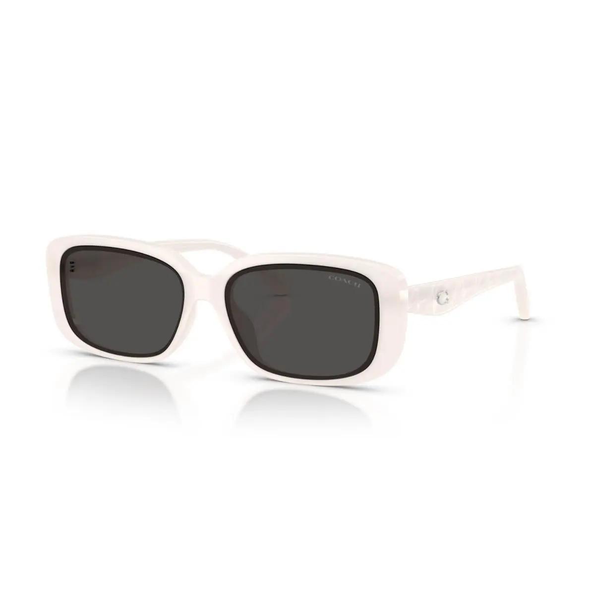 Coach HC8444D 579087 Milky Cloud - Grey Sunglasses 57mm / /