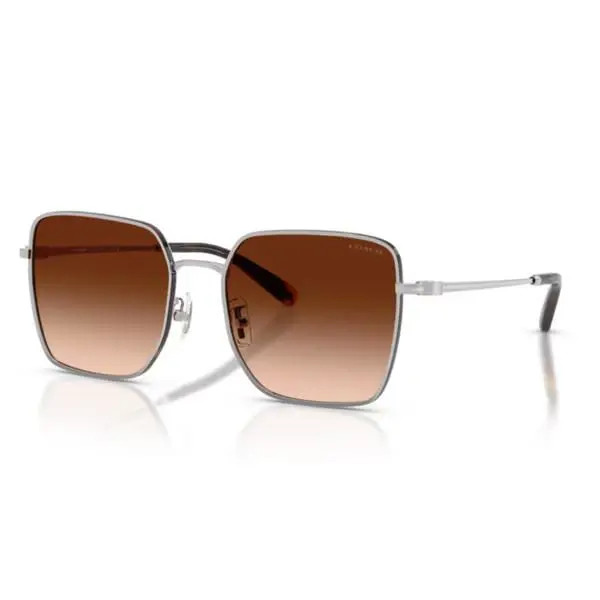 Coach HC7184D 94775M Brown - Silver 56mm Sunglasses / /