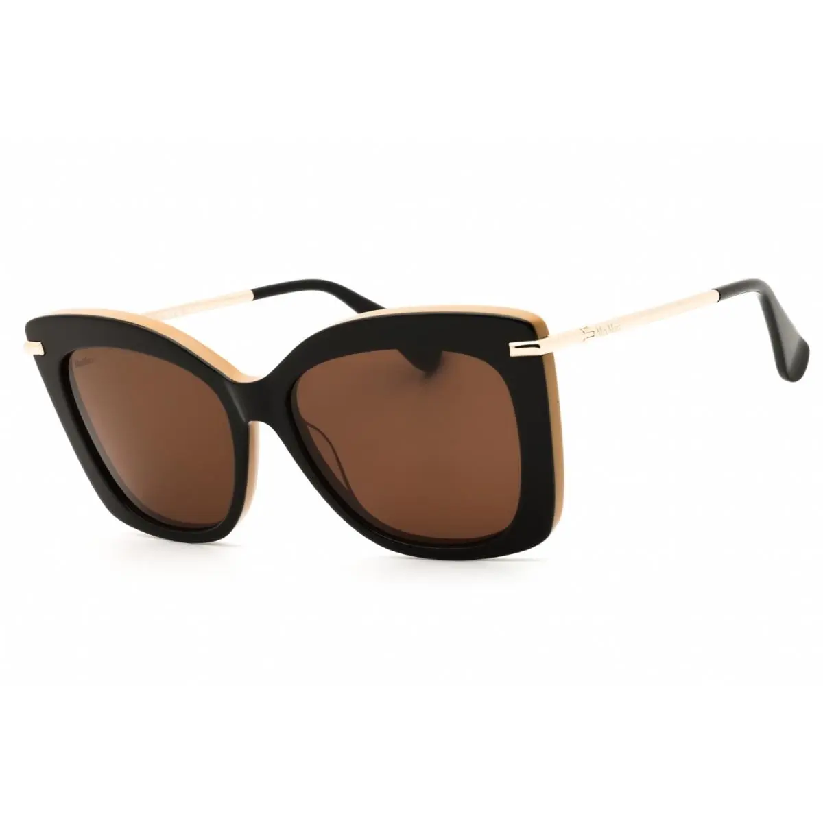 Max Mara MM0101 50E Dark Brown/brown 55-16-135 Sunglasses