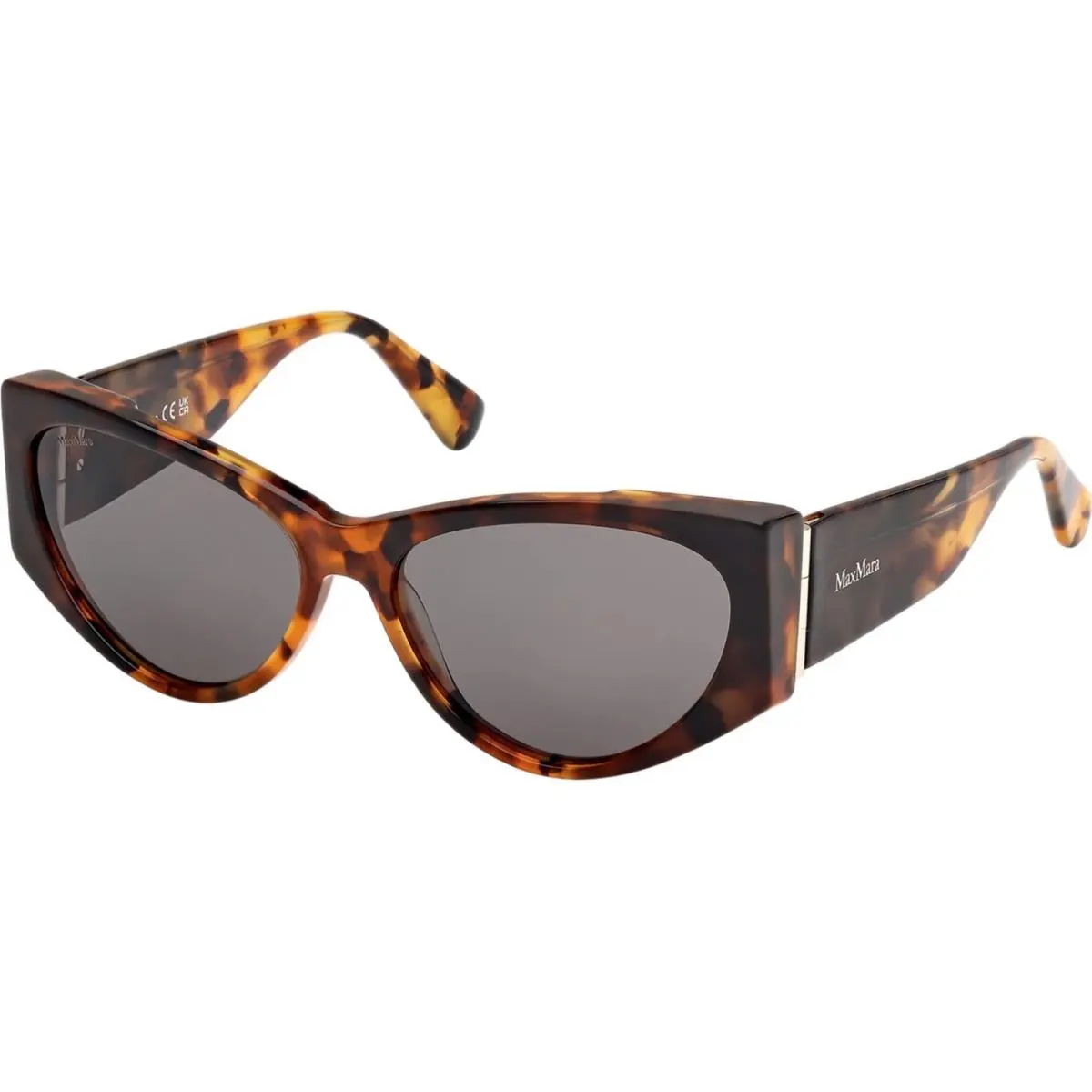 Max Mara MM0132 56A Havana/smoke Sunglasses 58-15-135