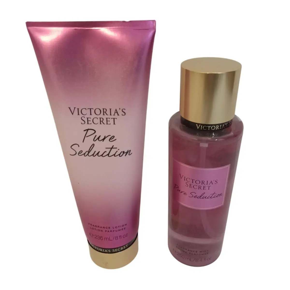 Victoria`s Secret Fragrance Pure Seduction Mist and Lotion 8 oz/8.4 fl oz