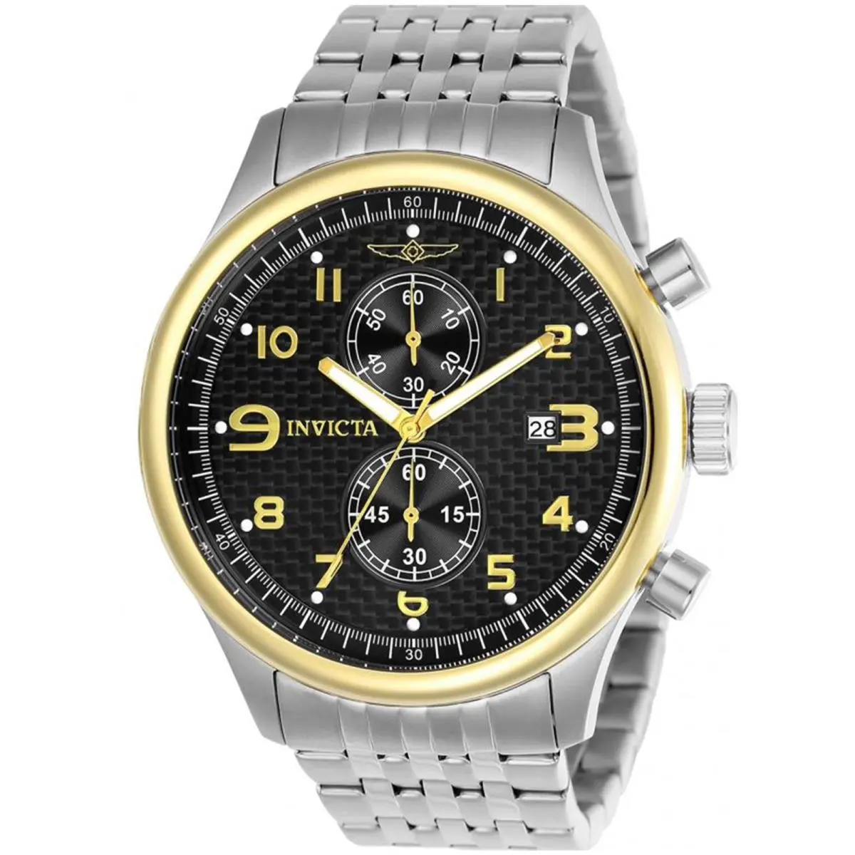 Mens Watch Invicta 10290 Specialty Stainless Steel Specialty Carbon Fiber Dial G