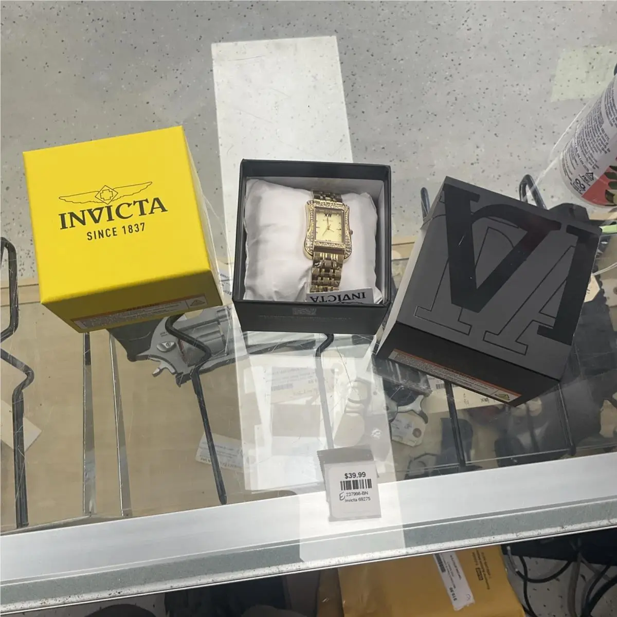 69275 Stainless Steel Gold Colored Women`s Watch 237998 by Invicta