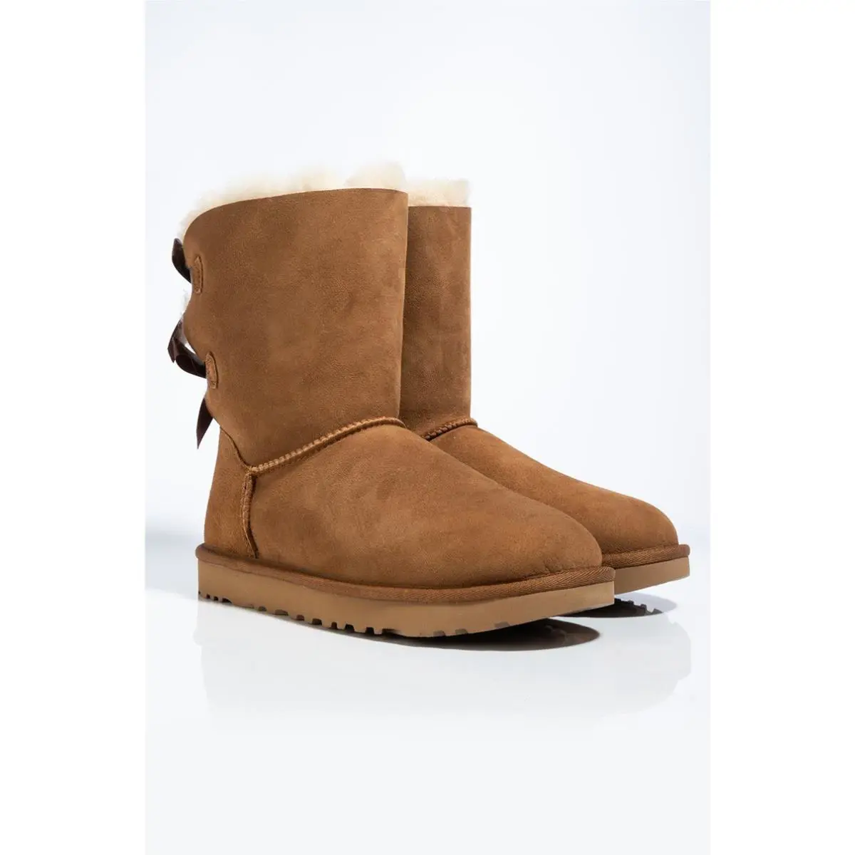 UGG shoes - UGG Australia Bailey Bow II - Chestnut 3