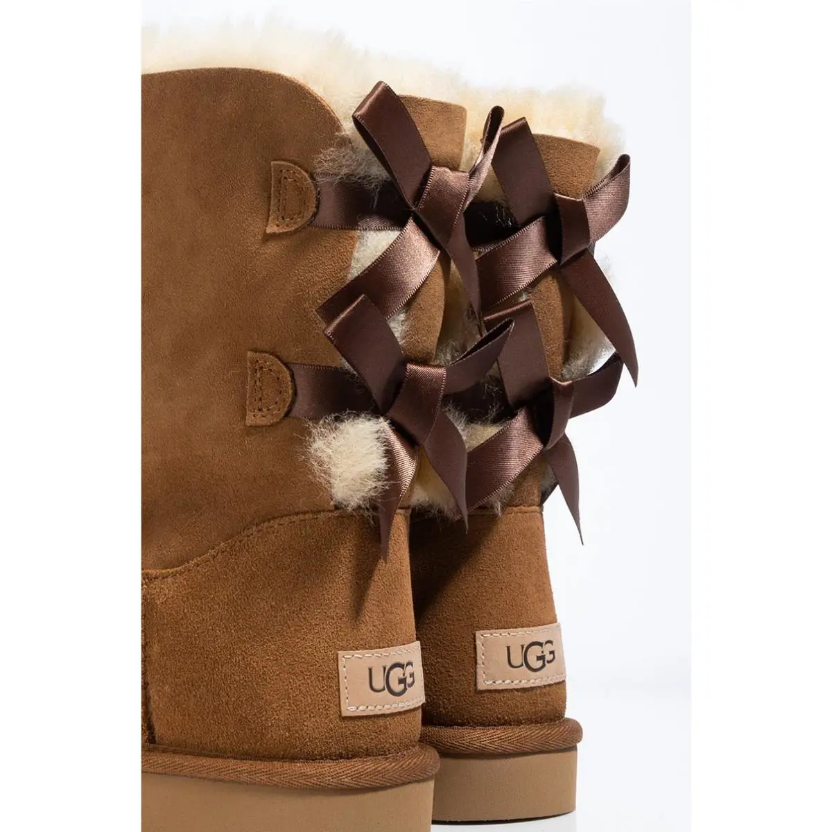 UGG shoes - UGG Australia Bailey Bow II - Chestnut 2