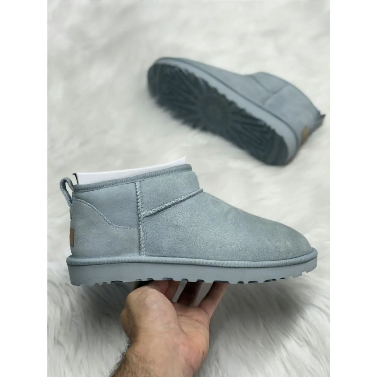UGG shoes - Classic Ultra Mini Boot - Classic Ultra Mini Boot - 1116109-SFOA - Blue 4