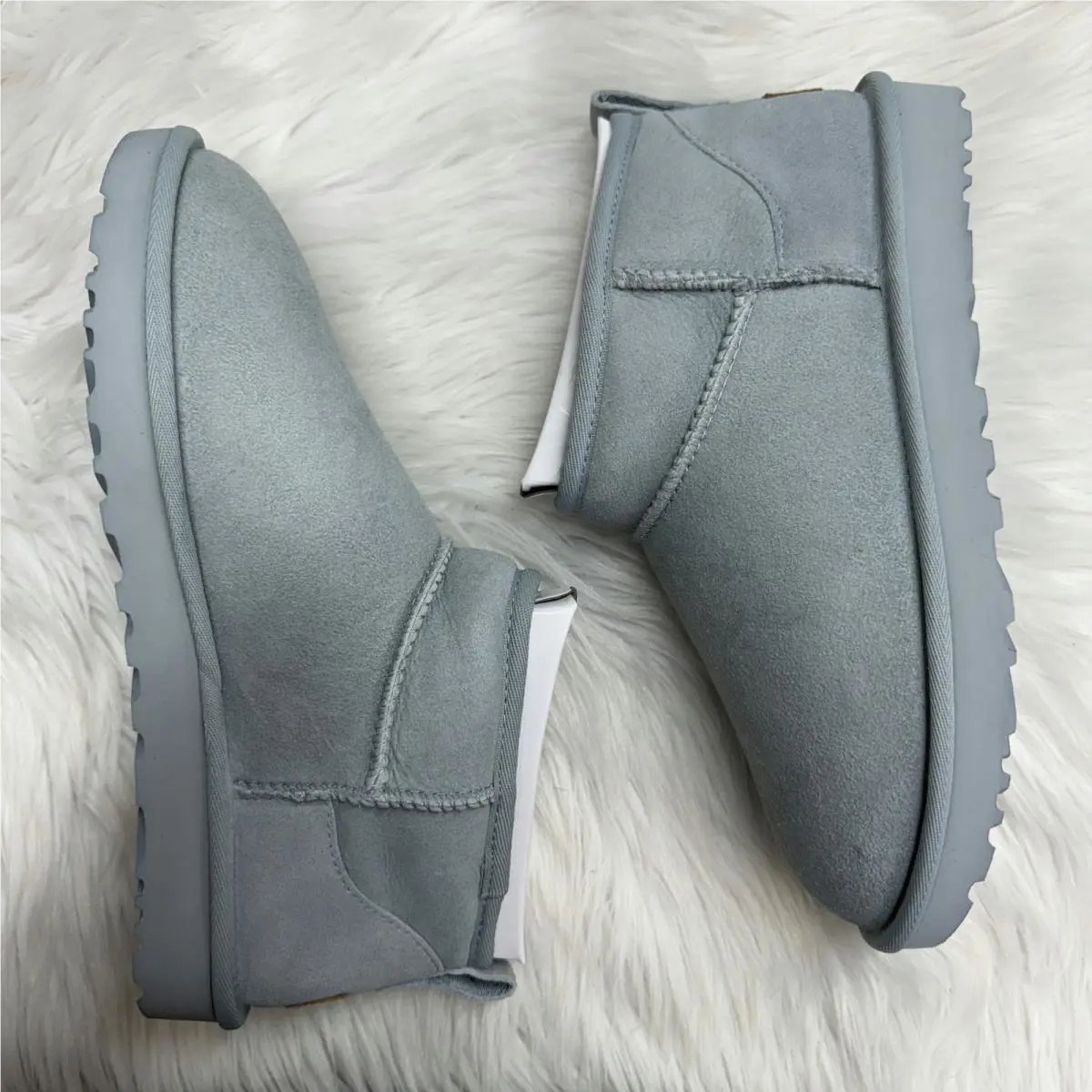 UGG shoes - Classic Ultra Mini Boot - Classic Ultra Mini Boot - 1116109-SFOA - Blue 1