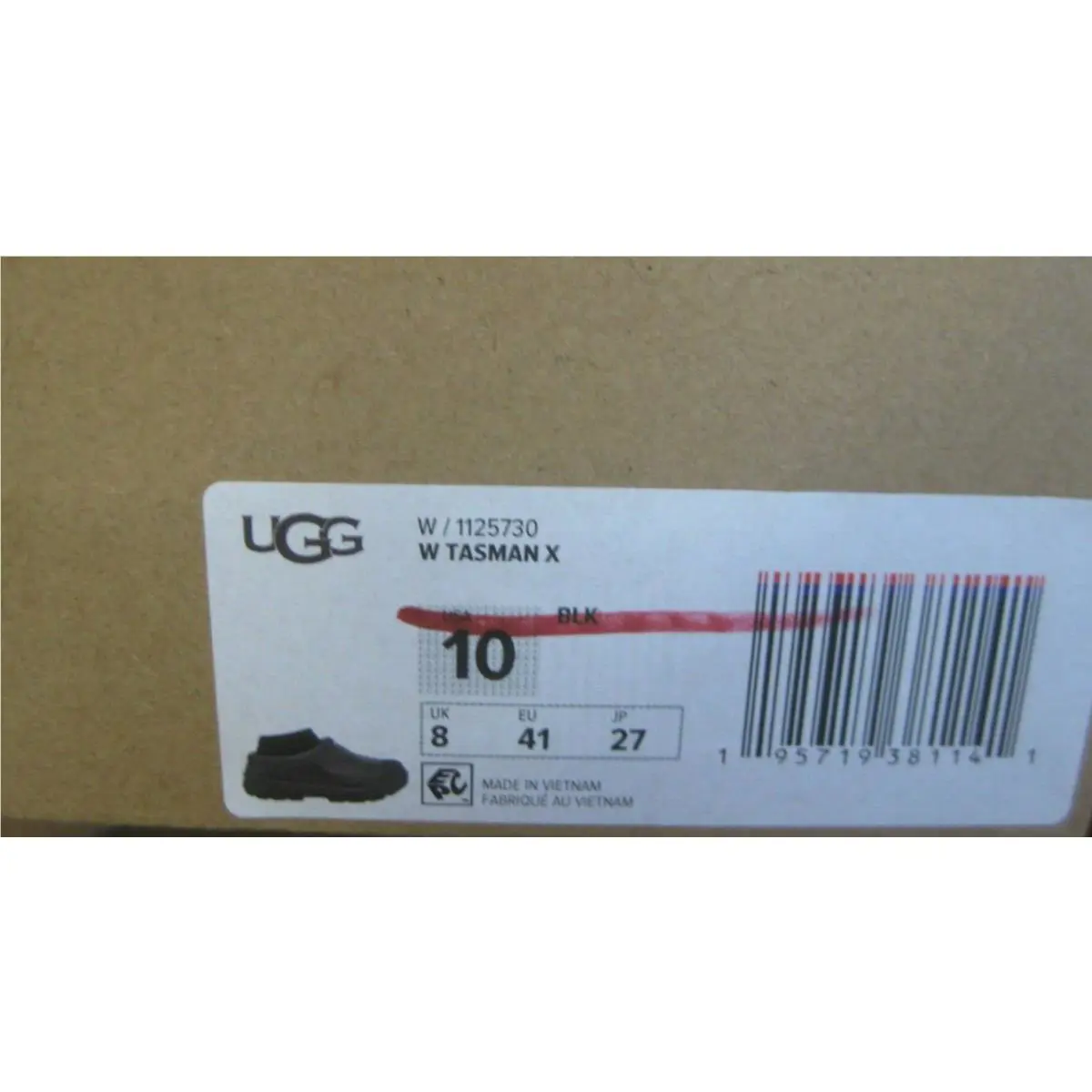 UGG shoes - UGG TASMAN X - TASMAN - Black 4