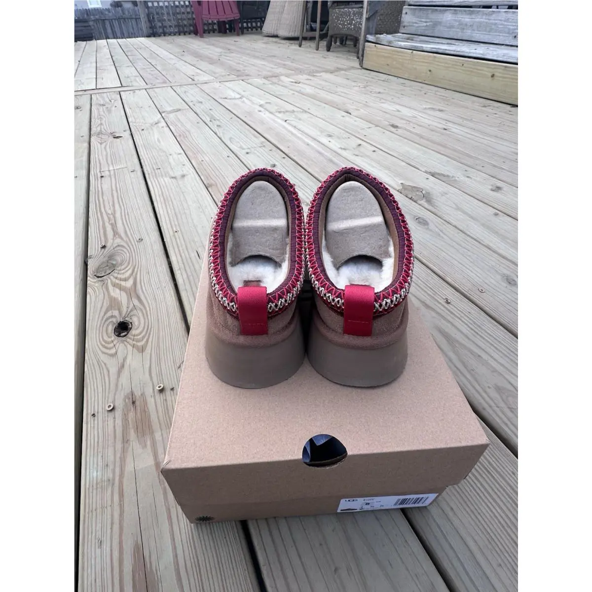 UGG shoes - UGG Tazz II platform - Tazz platform - Brown 2