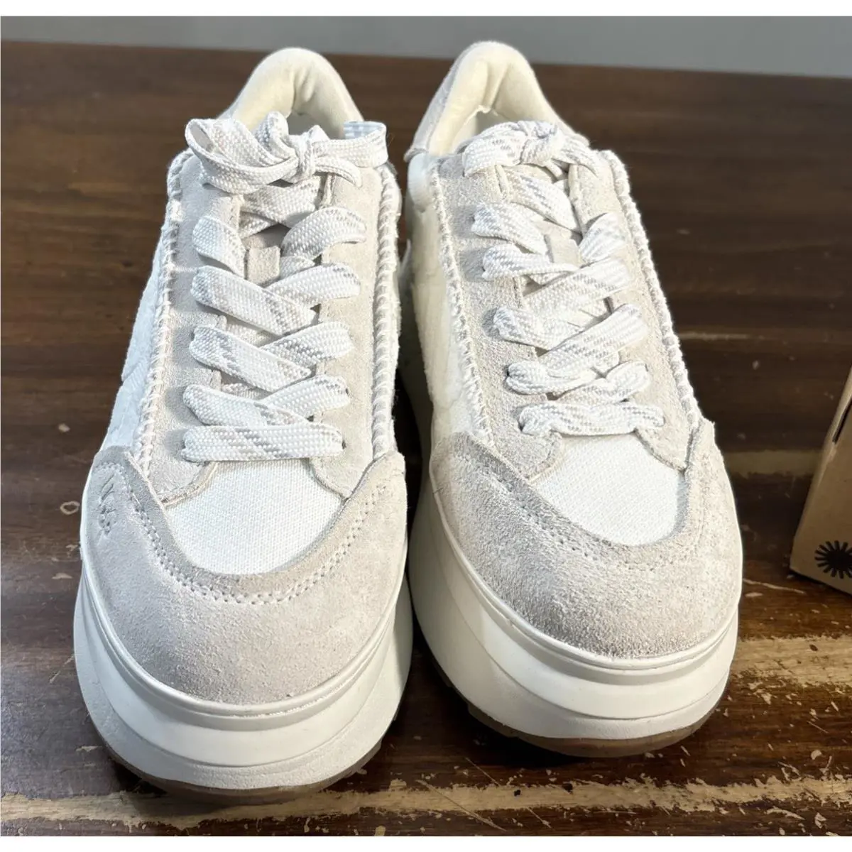 UGG shoes - UGG Marin Lace Logo - Marin Lace Logo - 1125025 - White 11