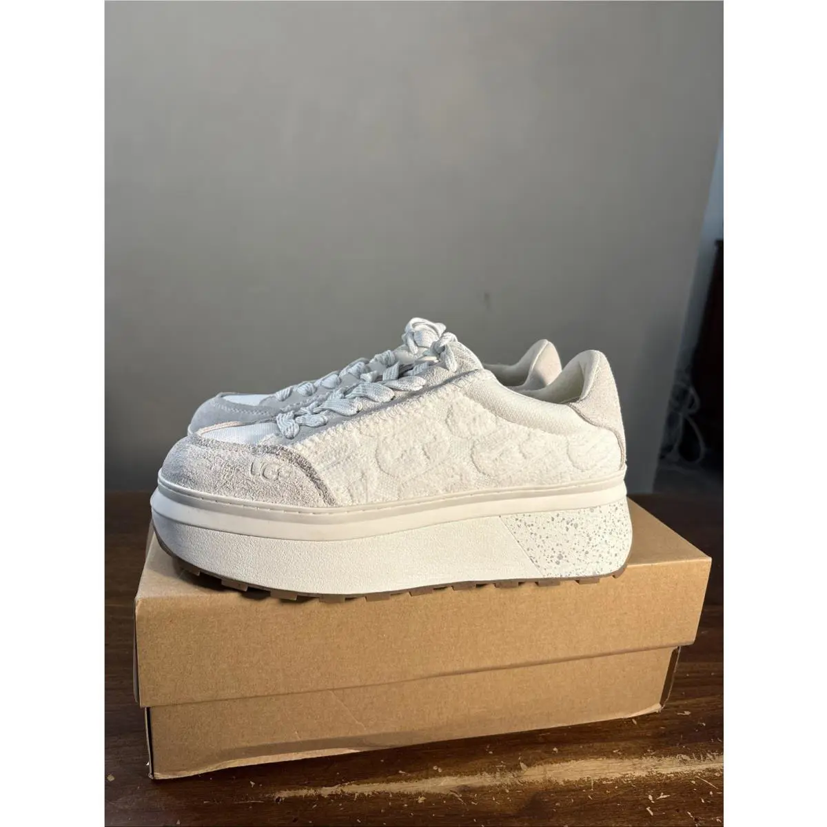 UGG shoes - UGG Marin Lace Logo - Marin Lace Logo - 1125025 - White 4