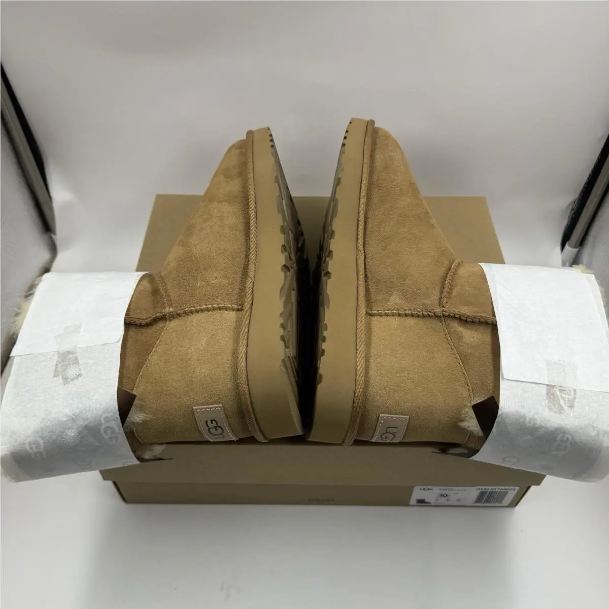 UGG shoes - UGG Mini Bailey Bow II - Chestnut 3