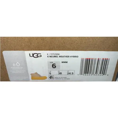 UGG shoes - UGG Kids Neumel - Kids Neumel - Chestnut/ Yellow 3