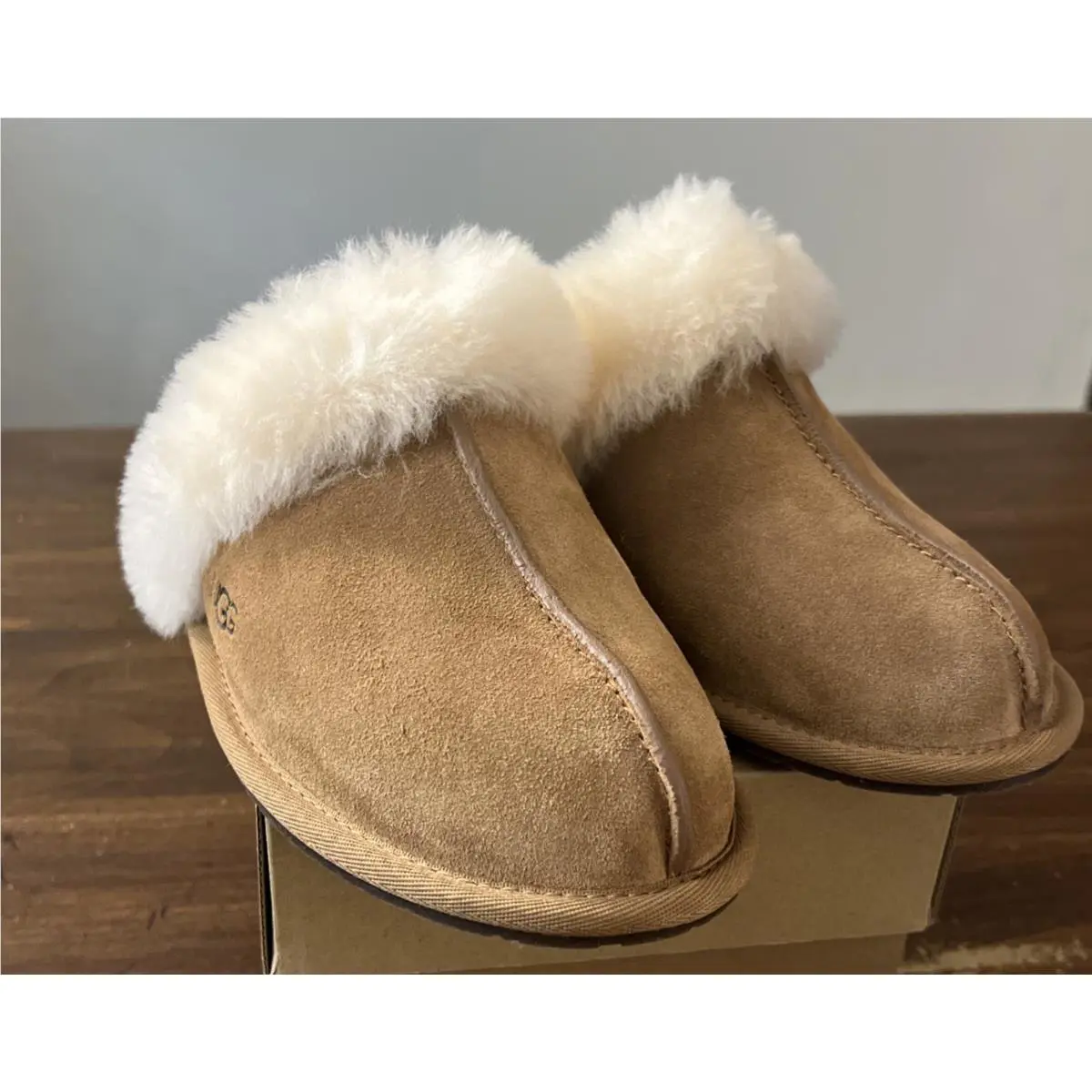 UGG shoes - UGG Scuffette II 1106872 - Scuffette - Chestnut 6