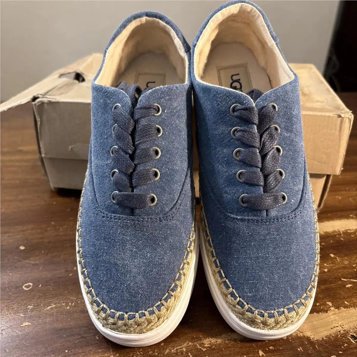 UGG shoes - UGG Eyan II Canvas - Eyan Canvas - 1015244 - Navy 9