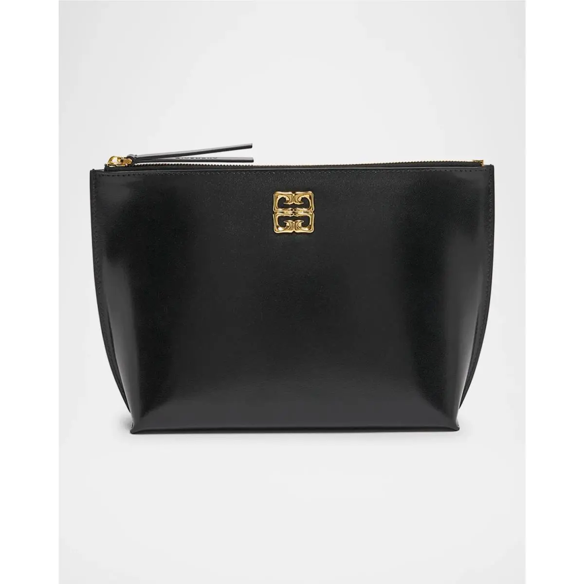 Givenchynwt 4G Liquid Cosmetic Pouch in Leather Orig Black