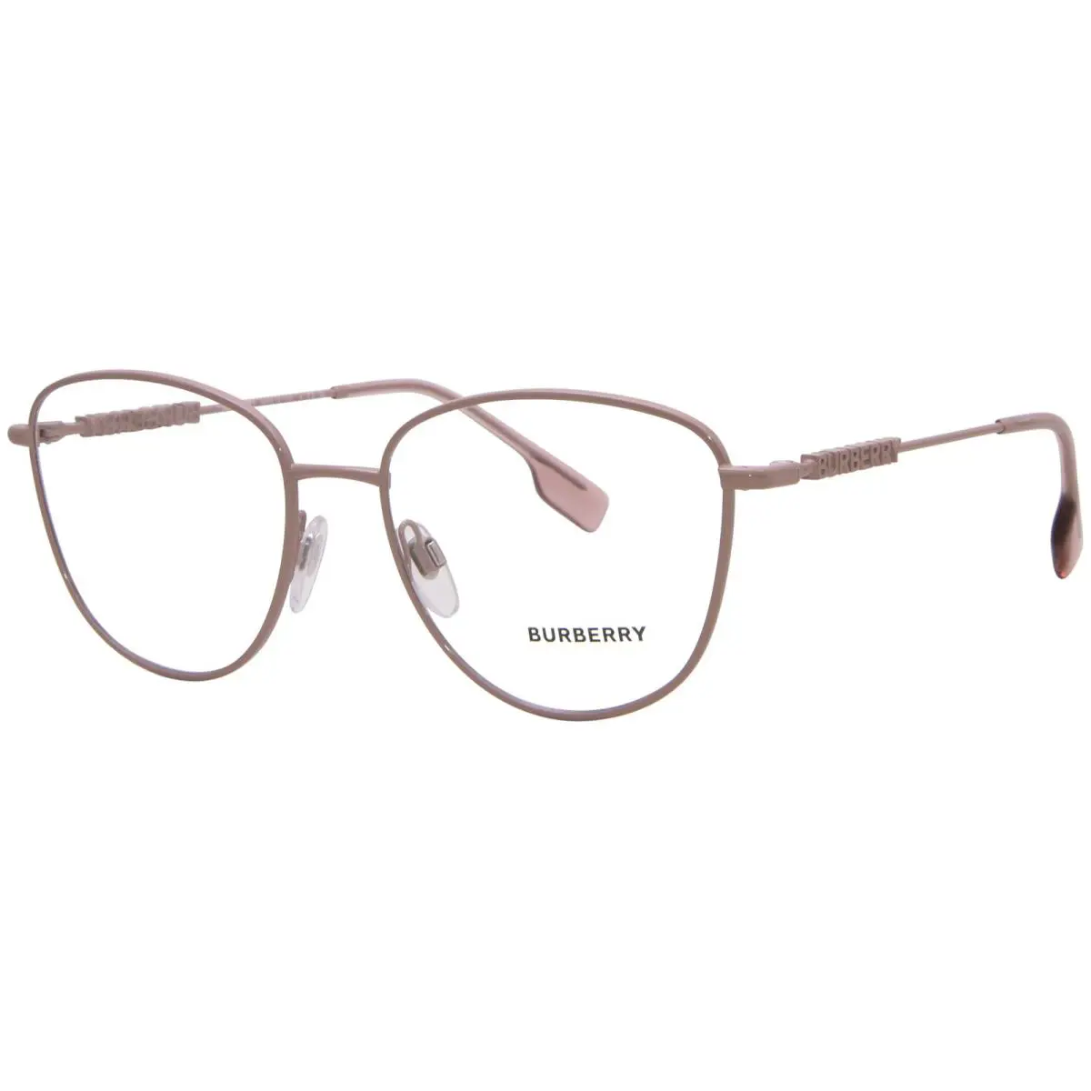 Burberry BE1376 1343 Eyeglasses Frame Women`s Pink Full Rim Cat Eye 53mm
