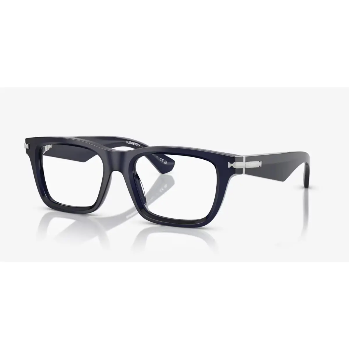 Burberry BE2419 4120 Eyeglasses 51mm Blue / Clear Demo Lens
