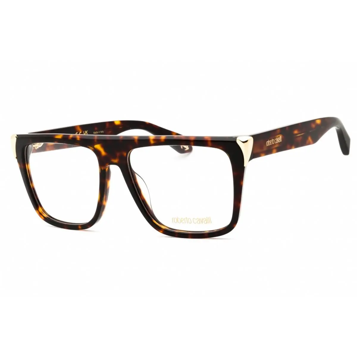 Roberto Cavalli VRC107M 0743 Shiny Brown Havana/yellow 56mm Eyeglasses