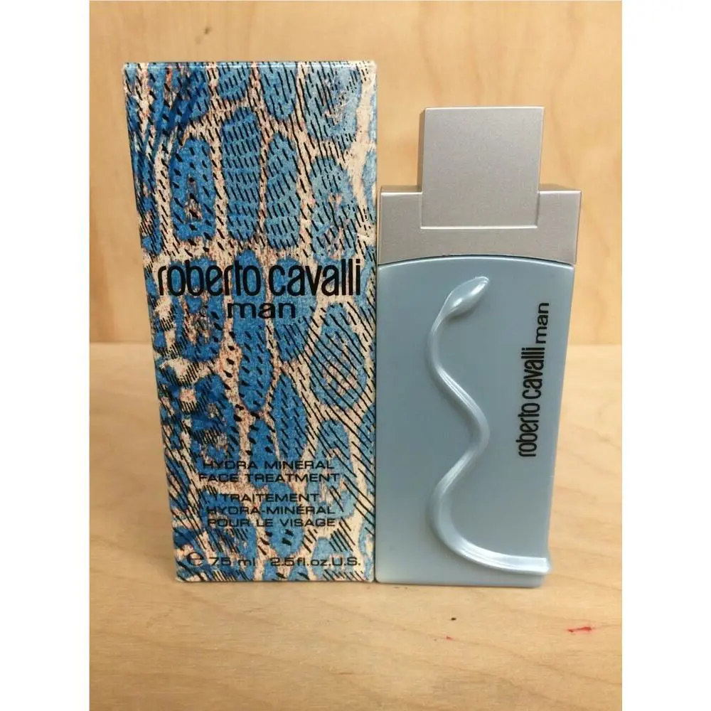Roberto Cavalli Men Face Treatment 2.5 OZ Not Boxed 3 PK