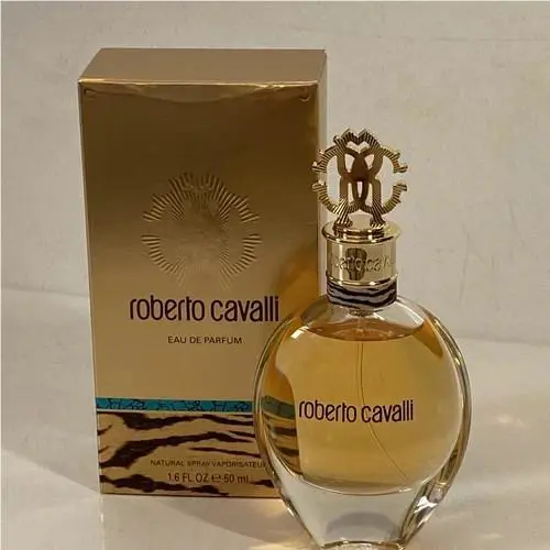 Robert Cavalli Edp Women 1.7 Plus 1 Surprise 3.4 OZ Bottle Free Rare