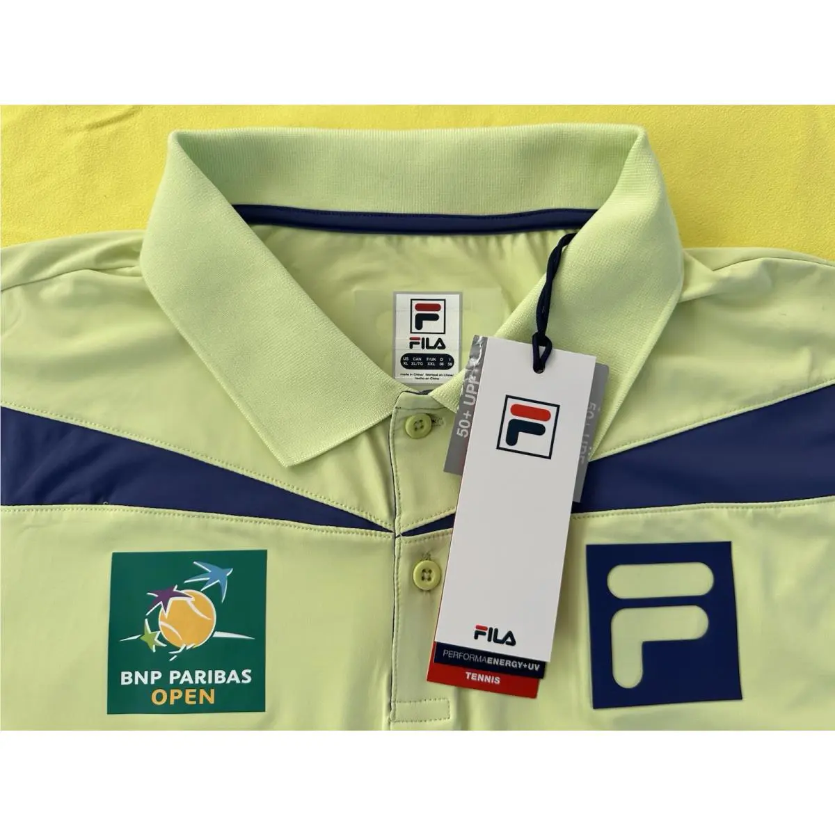 Fila clothing - Fila Volunteer Polo - Volunteer Polo - Rich Lime Green 1