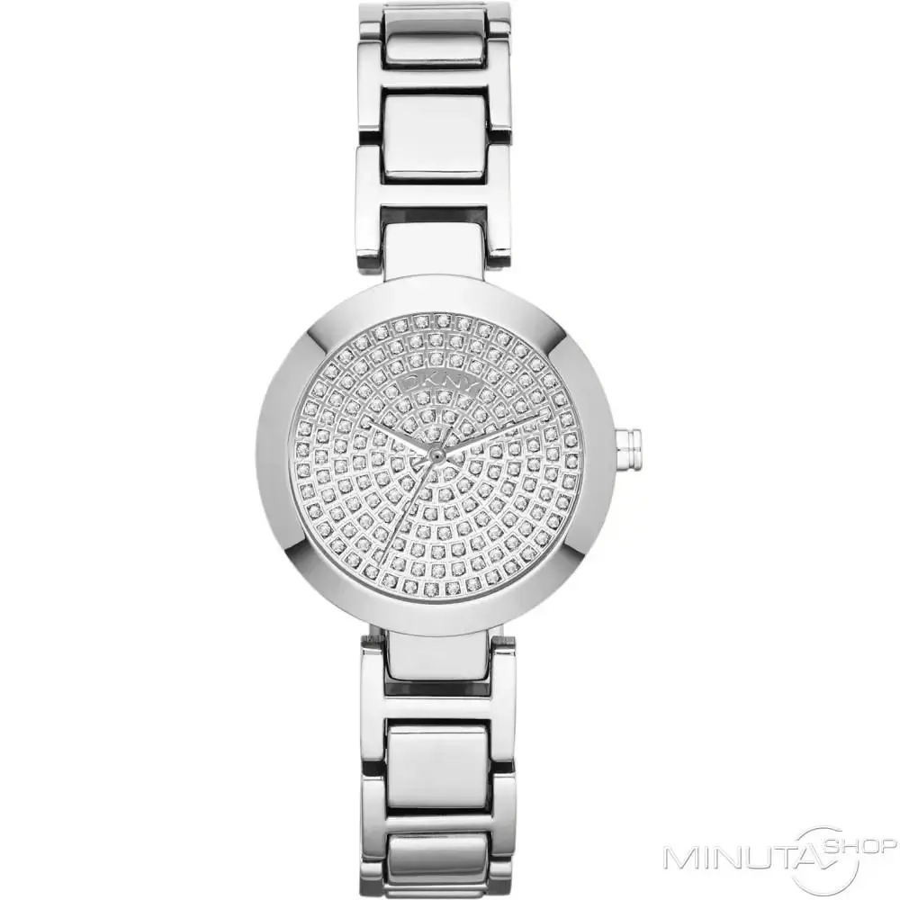 Dkny NY8891 Silver Tone Dial Stainless Steel Women`s Watch