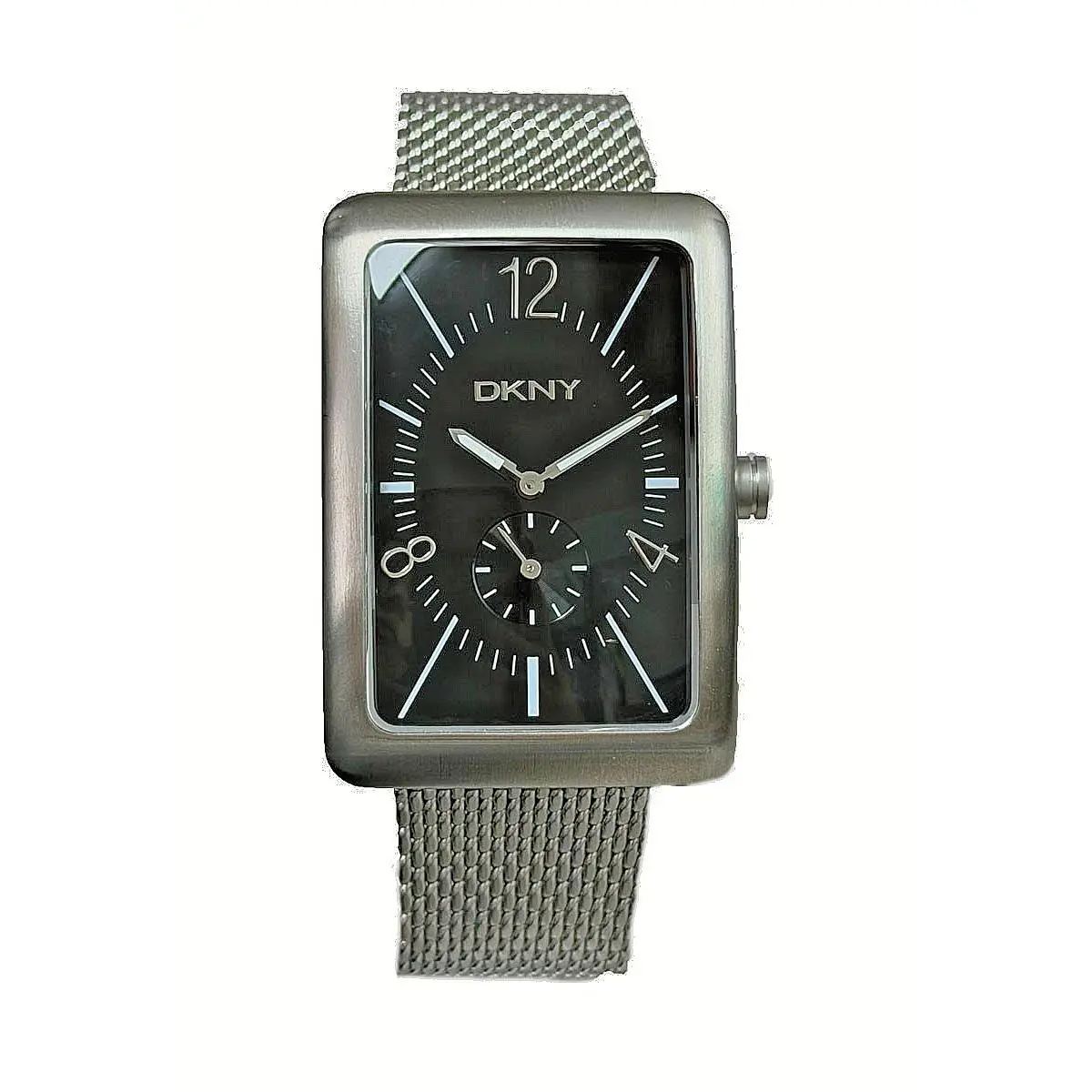 Dkny NY1228 Black Dial Mesh Stainless Steel Men`s Watch