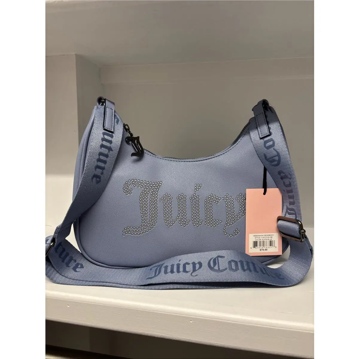 Juicy Couture Obsession Crossbody - Slate Blue