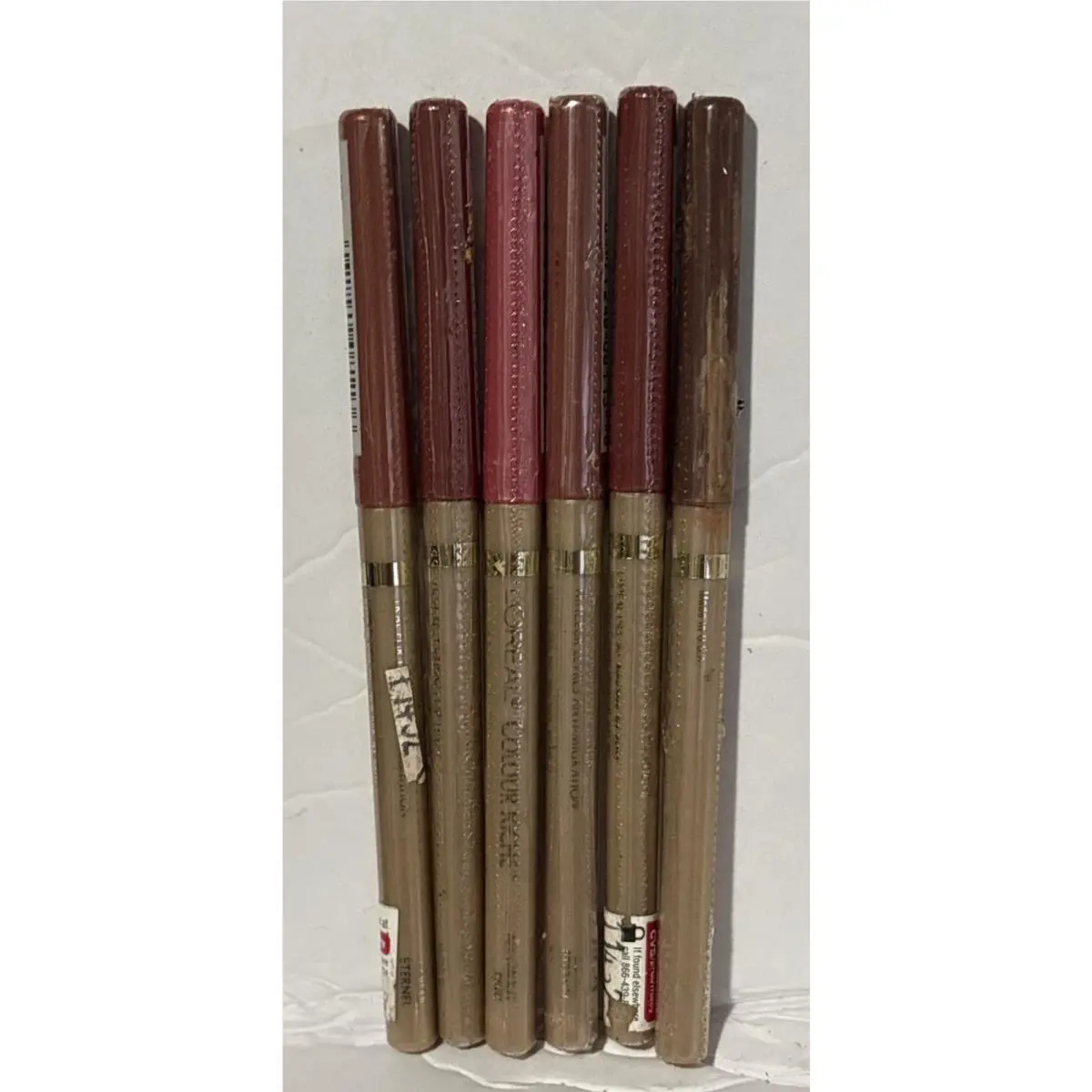 6 Pack L`oreal Colour Riche Anti Feathering Lip Liner 751 782 760 708