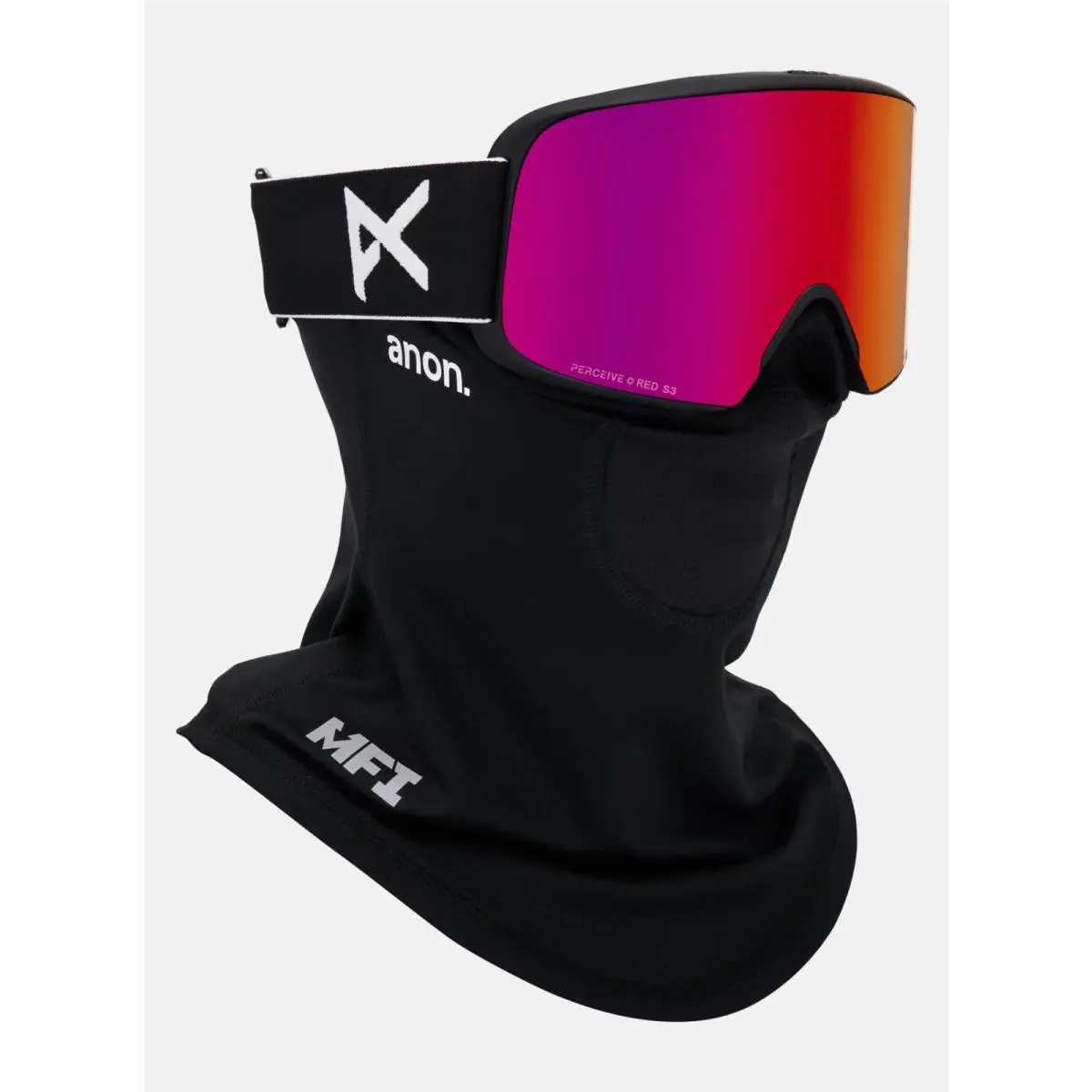 Anon M6 Goggles Frame: Black Lens: Perceive Sunny Red