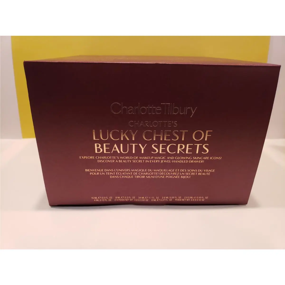 Charlotte Tilbury Charlotte`s Lucky Chest Of Beauty Secrets Jewel-handled Drawer
