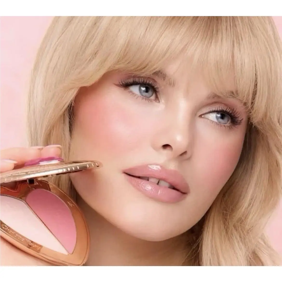 Charlotte Tilbury Beauty Soulmates Face Palette Pillow Talk Flawless Pink