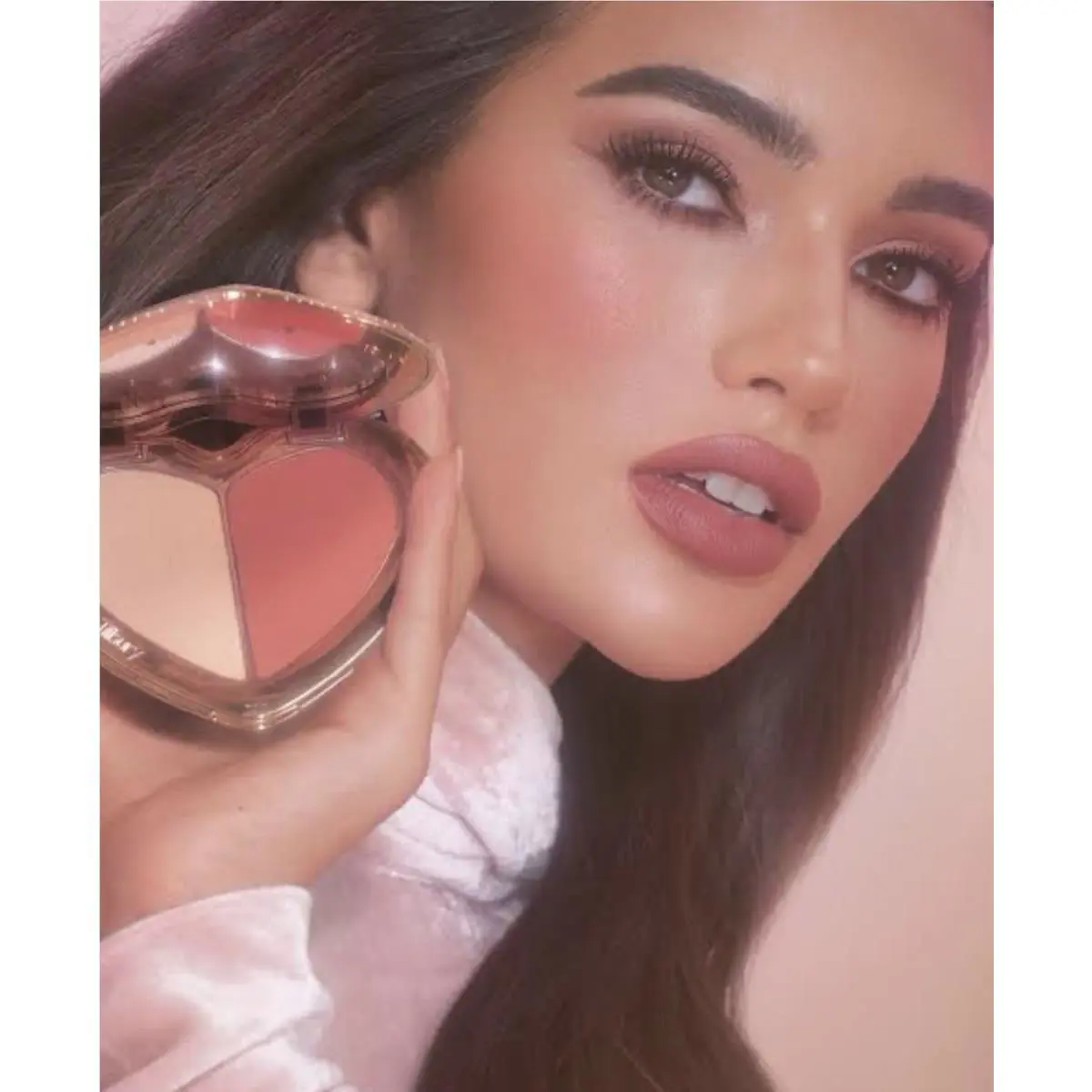 Charlotte Tilbury Beauty Soulmates Face Palette Pillow Talk Flawless Peach