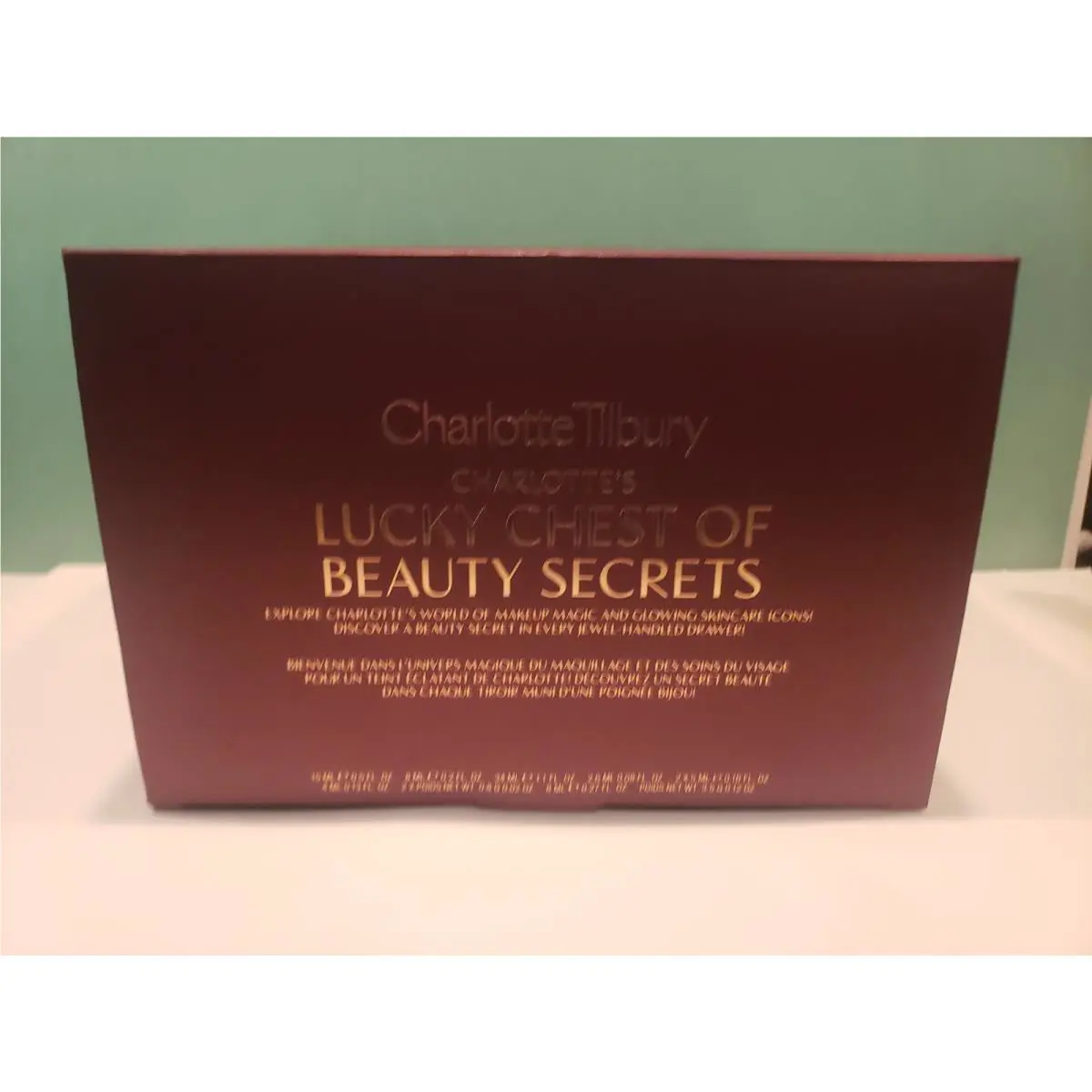 Charlotte Tilbury 2023 Advent Calendar Lucky Chest Of Beauty Secrets 12 Pieces