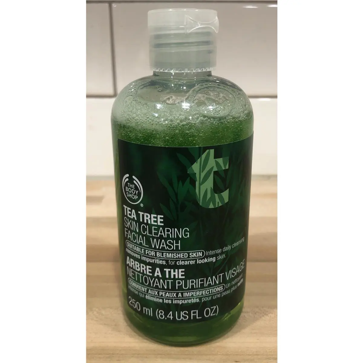 The Body Shop Tea Tree Skin Clear Facial Wash Purify 8.4 oz Not by THE BODY SHOP