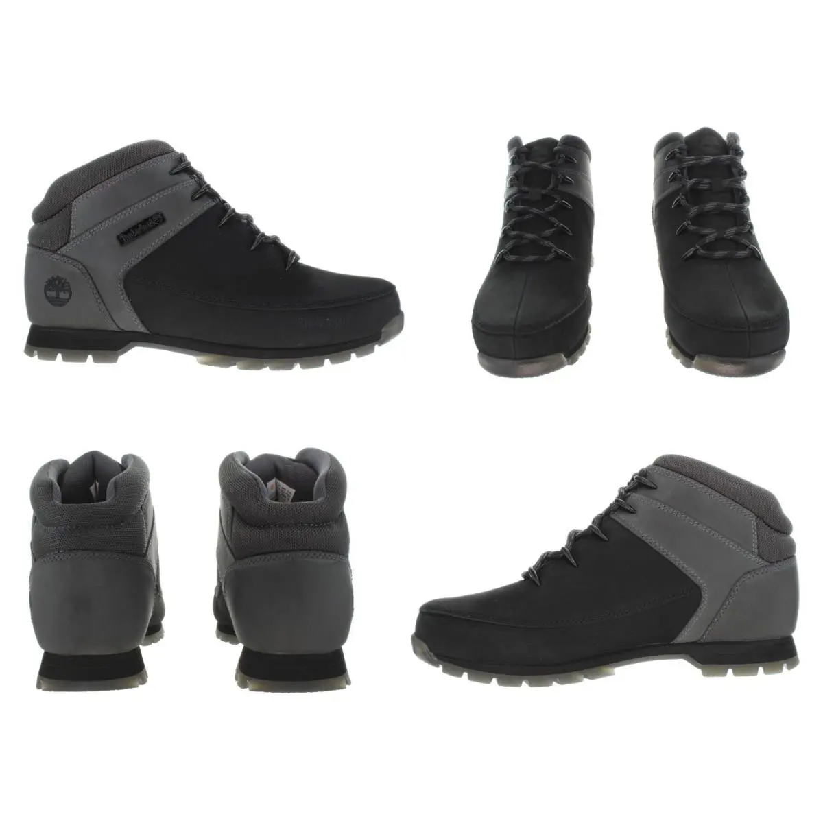 Timberland shoes - Timberland Euro Sprint Mid - Euro Sprint Mid - A1KAC - Black, Dark Grey 8