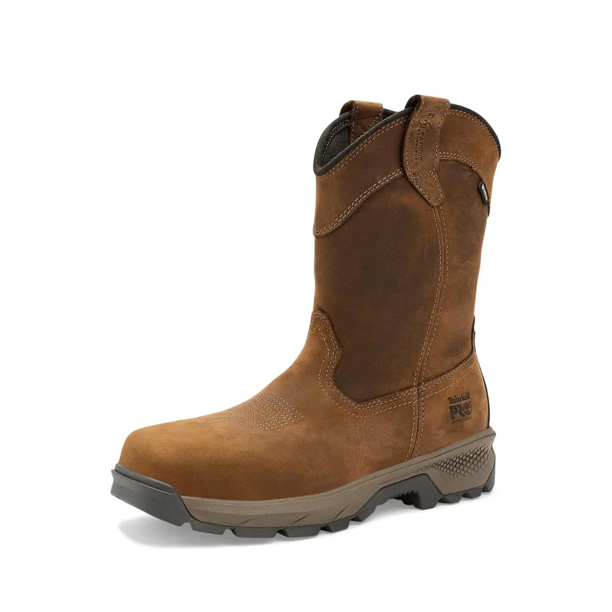 Man`s Boots Timberland Pro - Medium Brown Full Grain