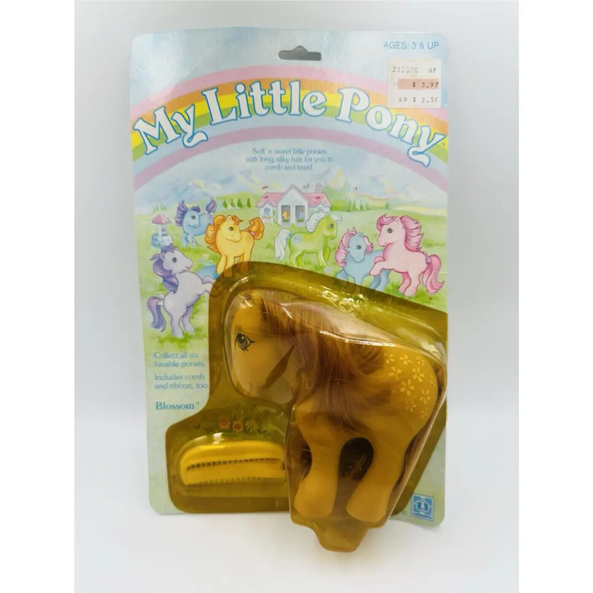 Vintage 1985 My Little Pony Blossom G1 Hasbro Toy