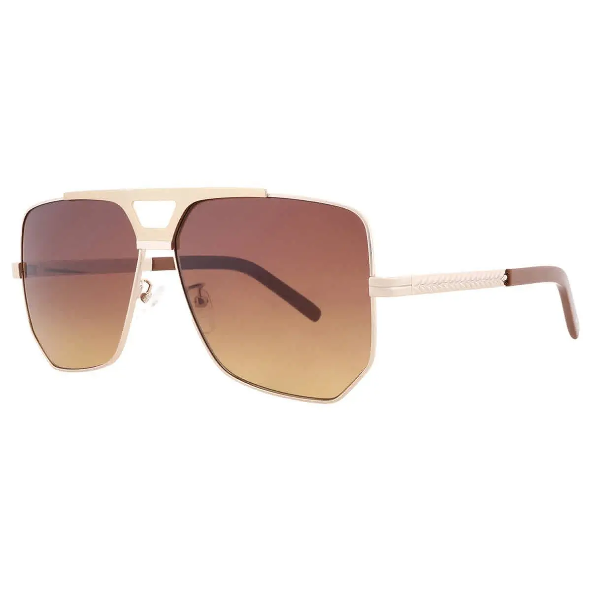 Mcm Brown Gradient Navigator Men`s Sunglasses MW0023-H 32F 59 MW0023-H 32F 59