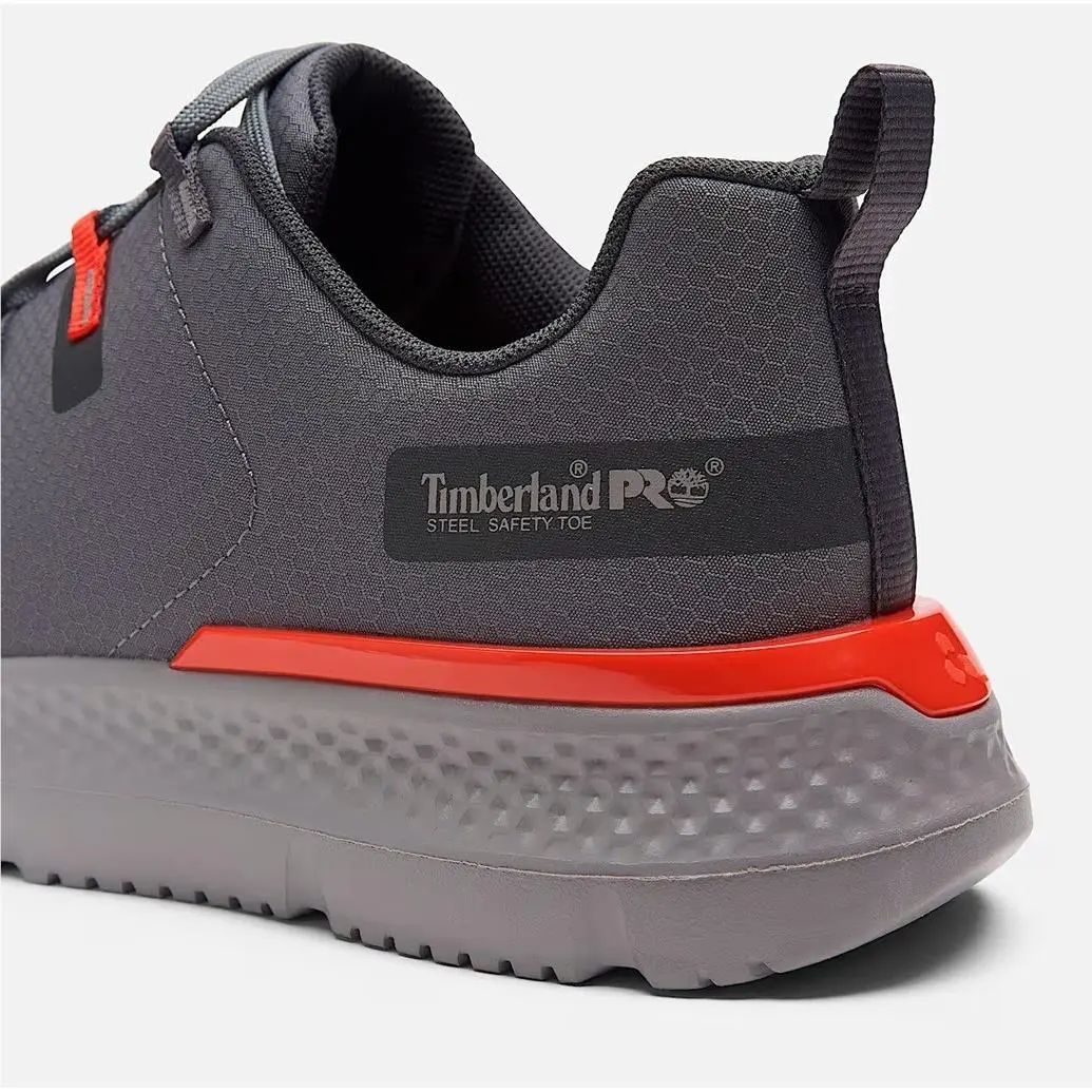 Timberland shoes - Timberland Pro® Intercept Steel Safety Toe - A5ZM3 - Grey, Red (UPC: 194115969632) 8