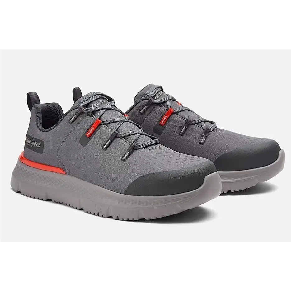Timberland shoes - Timberland Pro® Intercept Steel Safety Toe - A5ZM3 - Grey, Red (UPC: 194115969632) 4