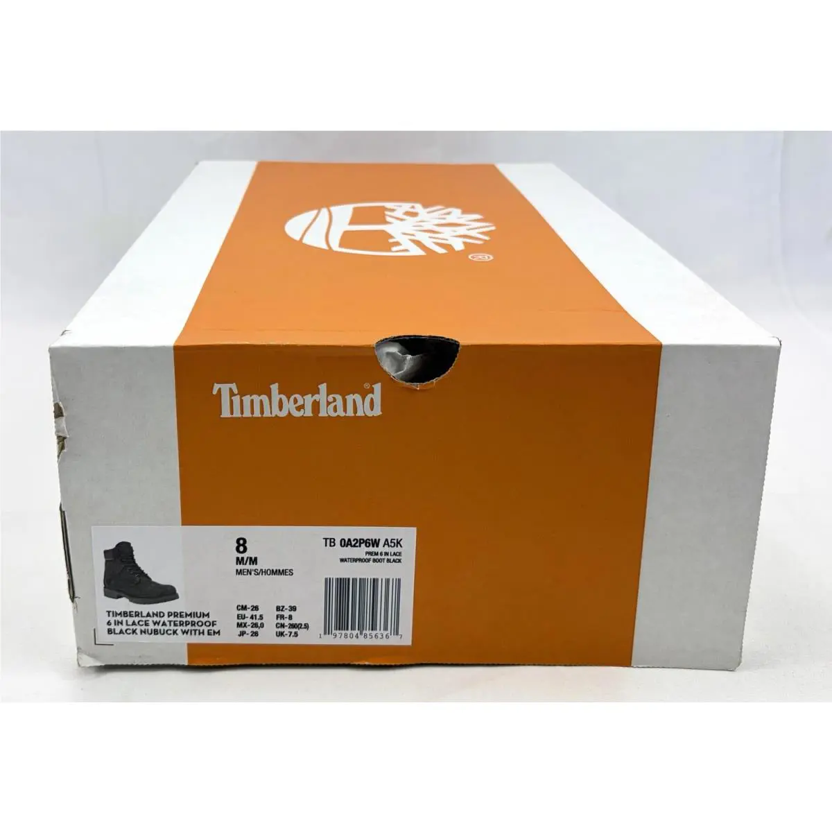 Timberland shoes - Timberland Premium 6 - Premium - TB0A2P6W A5K - Black (UPC: 197804856367) 10
